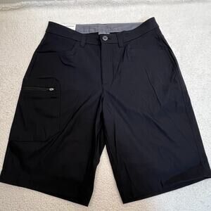 NWT Eddie Bauer Men's Shorts Rainier Hiking Bottoms Performance Blue, Sz 30